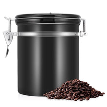 Coffee Container Large Airtight Stainless Steel Vacuum Sealed Coffee Canister Kitchen Sotrage Canister for Ground or Whole Beans