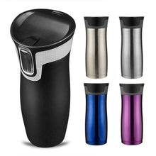 450ML Double Layer High Class Stainless Steel Water Bottle Insulation Vacuum Car Coffee Cups Bottle Travel Mug Drop shipping