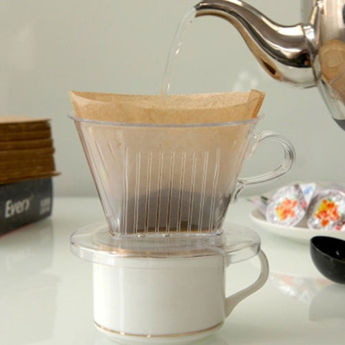 PP Resin Coffee Filter Cup Coffee Drip Bowls Manually Follicular Filters Coffee Tea Tools