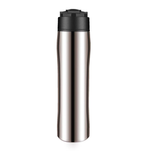 2018 New Coffee Pot 350ML 304 Stainless Steel Outdoor Vacuum Coffee Mug Plunger Portable French Press Filter Double Wall